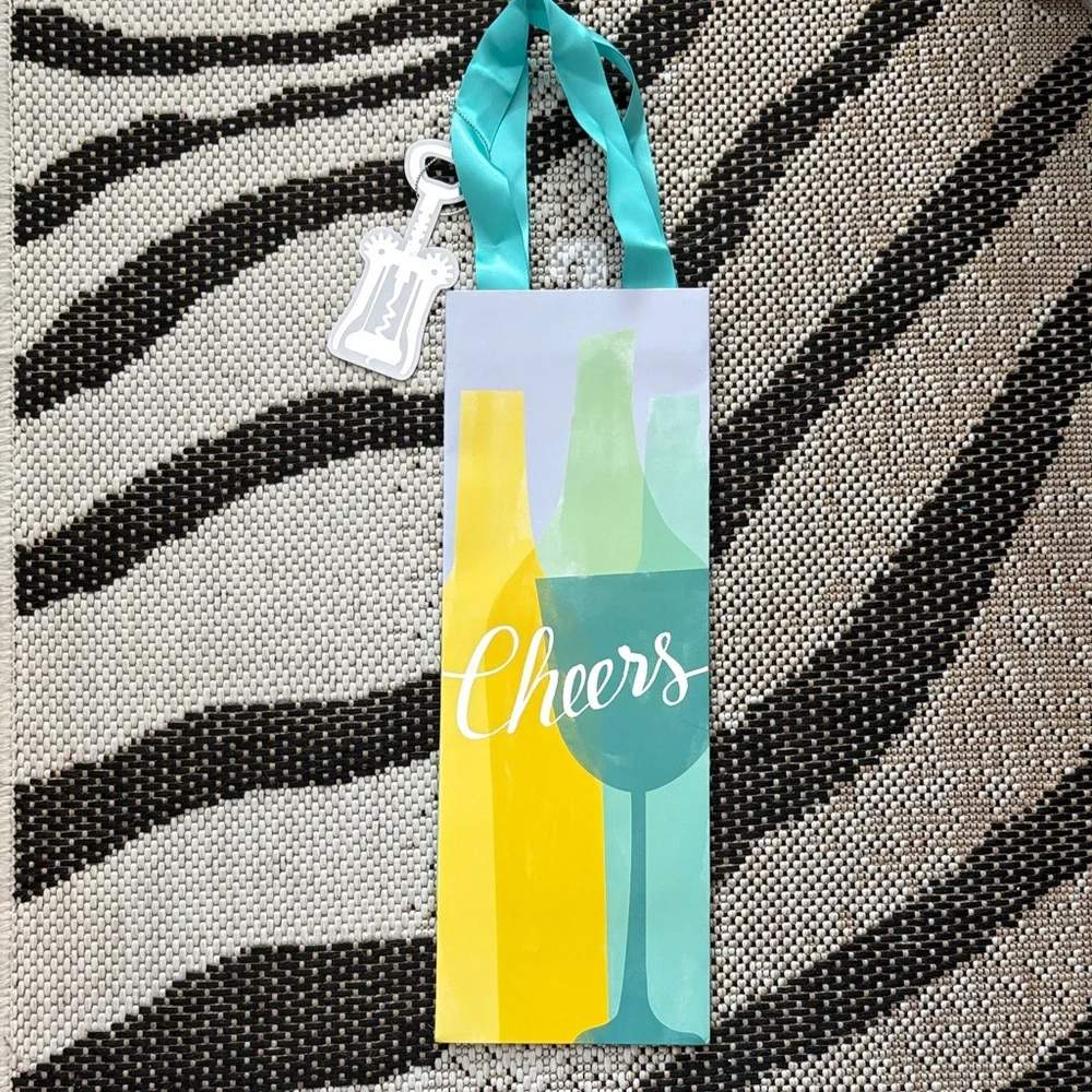 🆕Papyrus “Cheers” Wine Gift Bag
